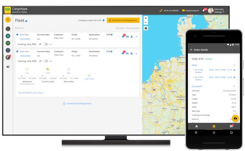 SVG CargoApps: Routenplanung, Mautrechner und mehr